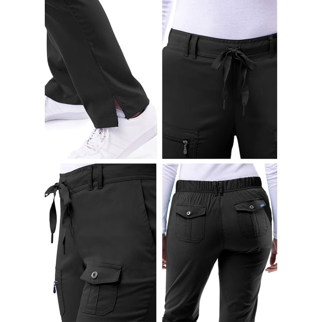 ADAR Pro Womens Slim Fit 6 Pocket Pant