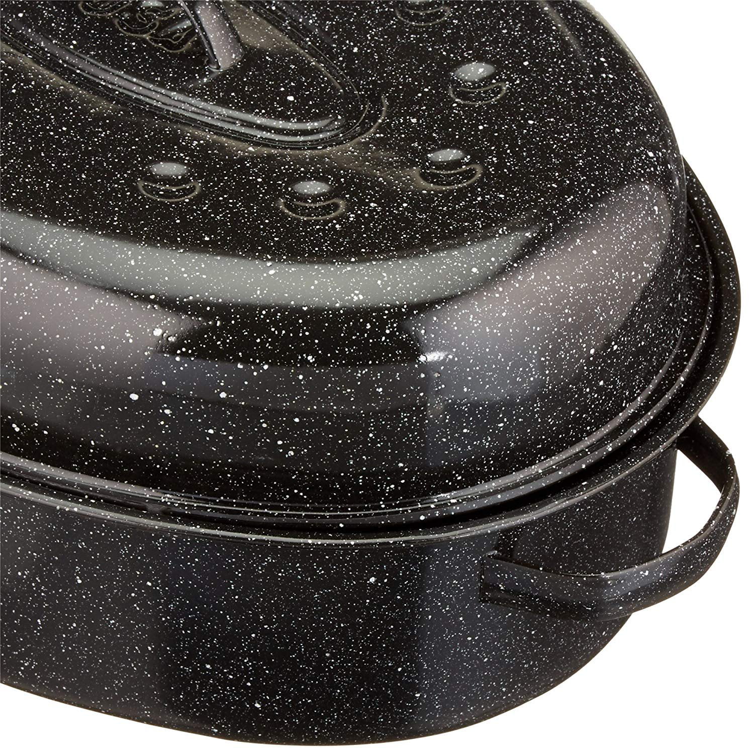 Details about   Granite Ware 18-Inch Covered Oval Roaster 