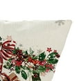 thumbnail image 6 of Christmas Throw Pillow Cover, 18 x 18 Inch Winter Holiday Rustic Farmhouse Cushion Case for Sofa, Couch, Bed and Car, 6 of 6