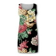 thumbnail image 3 of IROINNID Women's Sleeveless Prints Sundress Fashion Casual Summer Loose Dress Round Neckline Short Dress, 3 of 5