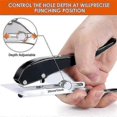 thumbnail image 3 of Hole Punch 3/8 Inch-10mm Single Hole Hole Punch, Heavy Duty Hole Punch Single, Portable Handheld Lo s202412247204, 3 of 5