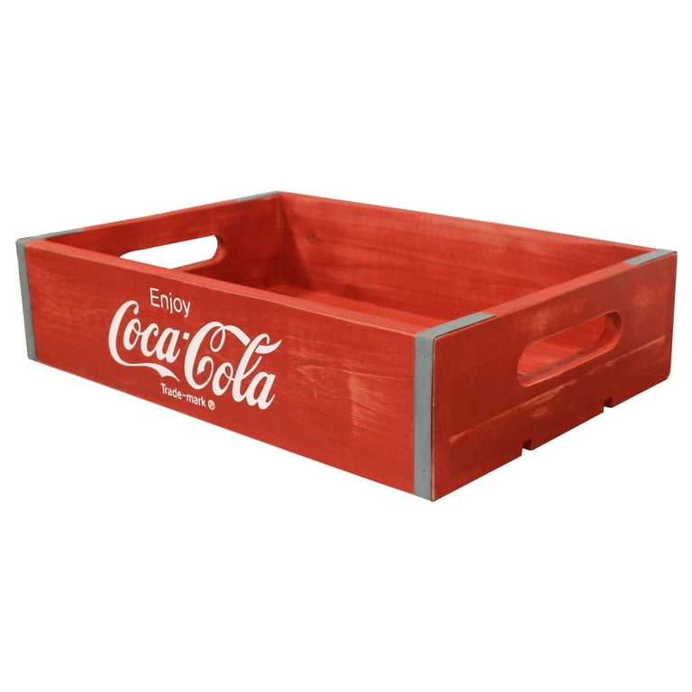 Leigh Country Wooden Red Coca-Cola Crate, Medium - Walmart.com
