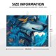 thumbnail image 2 of Fotbe Blue Iceberg Leaf Wolf Alfombrilla de Secado para Cocina con Estampado, 18x24 Pulgadas, 2 of 7