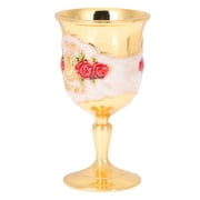 2 Pack Vintage Goblet Wine Glasses Whiskey Glasses Collection Wine Cup Kings Cup Retro Alloy Goblet Retro Wine Cup Man