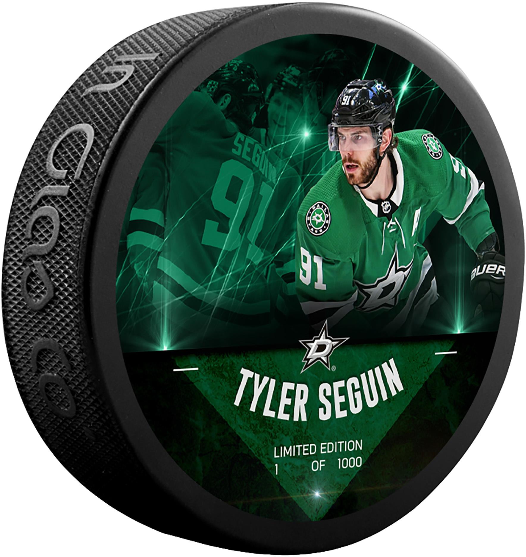 Tyler Seguin Dallas Stars Unsigned Fanatics Exclusive Player Hockey Puck - Limited Edition of 1000