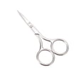 thumbnail image 4 of Unique Bargains 1 Pc Fine-edged Scissors Facial Hair Bedroom Silver Tone, 4 of 5