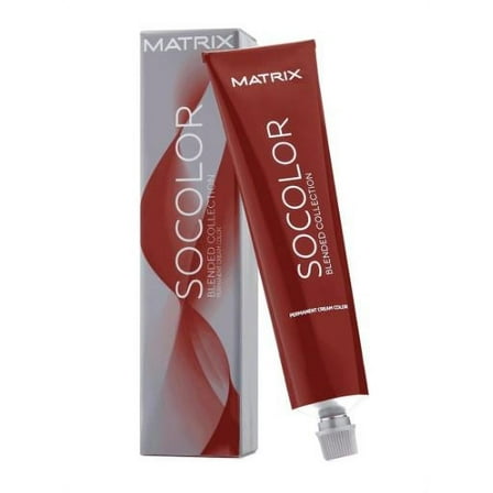 Matrix SoColor Permanent Blended Collection Cream Haircolor 3 oz, 3BR Darkest Brown Red