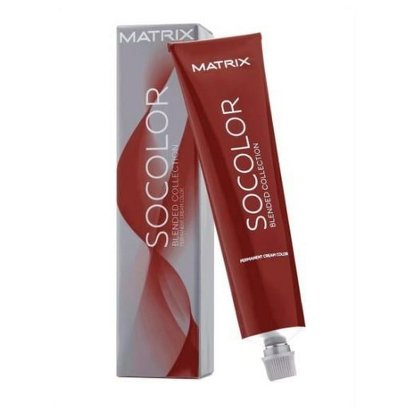 Matrix SoColor Permanent Blended Collection Cream Haircolor 3 oz, 3BR Darkest Brown Red