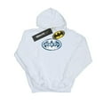 thumbnail image 3 of DC Comics Femmes Batman Logo Japonais Blanc Sweat à Capuche, 3 of 3