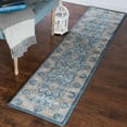 thumbnail image 5 of Lavish Home Vintage Floral Rug - Blue - 8' x 10', 5 of 9