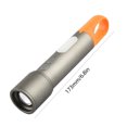 thumbnail image 1 of Mini linterna de llavero con Zoom telescópico de aleación de aluminio ligera para acampar para ir de excursión Hugtrwg Para estrenar, 1 of 9