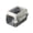Gray, variant on Portable Pet Kennel With Ventilated Net Design And Build For Airline Use