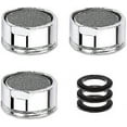 thumbnail image 1 of 3 Pack Tap Aerator M20 Water Saver Tap Filter Nozzle Faucet Aerator Replacement Parts (20mm Male Thread), 1 of 5