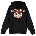 thumbnail image 5 of Space Jam 2 A New Legacy Bugs Bunny Mens Black Hoodie-XL, 5 of 7