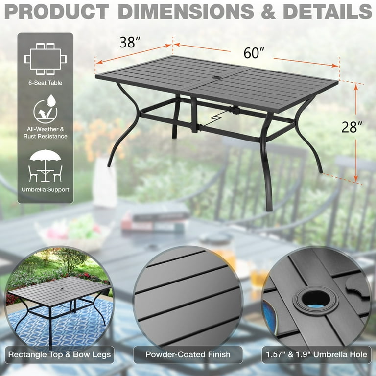 Free Shipping! MF Studio 8-Piece Outdoor Patio Set with 13 Free Shipping! MF Studio 8-Piece Outdoor Patio Set with 13
