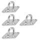 thumbnail image 5 of 4 piezas de ganchos de montaje en pared para techo con placa de ojo de acero inoxidable 304 para columpios, hamacas y decoraciones, 5 of 12
