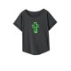 thumbnail image 4 of Camiseta para mujer de verano trajes de moda cómoda camisa de cuello redondo para uso diario S, 4 of 7