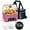 Pink, variant on MPOW Cordless Electric Lunch Box, Heated Lunch Box Battery Powered with Automatic Scheduled Heating, 5.5 Cups Capacity, with Removable Tray Divider, Dishwasher Safe, for Hot Meals Anywhere - Pink