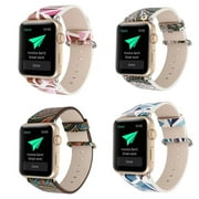 iPM Vintage Leather Replacement Band for Apple Watch/Series 2