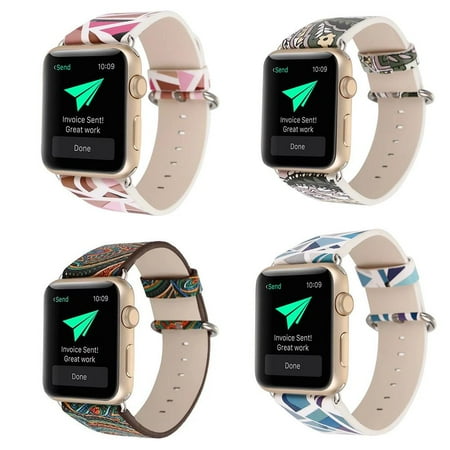 iPM Vintage Leather Replacement Band for Apple Watch/Series 2