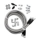 thumbnail image 1 of Kit mangueras para transmisión, kit conexiones acero inoxidable, fácil instalar, 70" para accesorios vehículos, 1 of 8