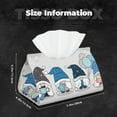 thumbnail image 5 of Logiee Snow Gnome for Winter Print Tissue Box Cover,Stylish Tissue Box Holder Decorative Tissue Cover for Bathroom Toilet Bedroom Living Room Table Desk Office, 5 of 7