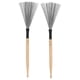 thumbnail image 1 of Lot de 2 brosses à percussion portables à double tête en érable et fil d'acier, pour baguettes et bois, 1 of 4