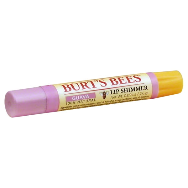 Burts Bees 100 Percent Natural Guava Lip Shimmer 4 per case