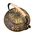 thumbnail image 1 of Tetera de hierro fundido con colador, hervidor de agua, tetera de 0,8 l, bote de agua del té y café, tetera de hojas sueltas, regalo para amantes del, 1 of 8