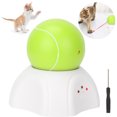 thumbnail image 4 of Boule de Roulement de Chat, Chat Boule Électronique en Plastique Roulant Automatique Interactif pour Attirer les Chats Orange, Rose, Vert, 4 of 7