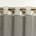 thumbnail image 4 of Exclusive Home Bliss Room Darkening Room Blackout HIdden Tab Top Curtain Panels, 54"x96", Sand, Set of 2, 4 of 10