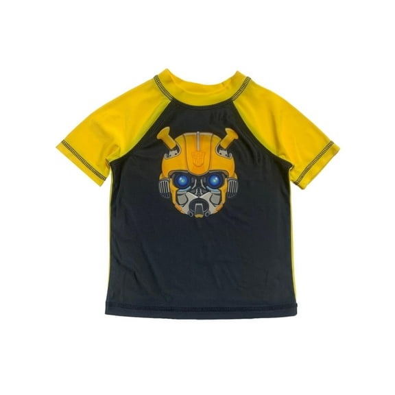 Transformers Toddler Boys' Bumblebee Rash Guard, Size 2T