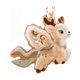 thumbnail image 2 of Uuiauoio Cartoon Bag Charms Cute Plush Keychain for Women Girls, Soft Backpack Key Chain Cute Stuffed Animals Bag Keychain, 2 of 6