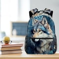 thumbnail image 5 of Lightweight Backpack Wolf School Bag Travel Laptop Daypack for Men Women Casual Rucksack, 5 of 6