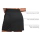 thumbnail image 4 of Falda CRZ YOGA Ligera Mini A-Line con Fruncido 37 cm Negra, 4 of 6