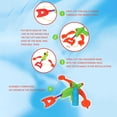 thumbnail image 5 of Ballestas de playa, pistolas de agua, peleas acuáticas, juegos en el agua, juguetes para niños, 5 of 5