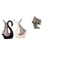 thumbnail image 1 of estatua de cisne,Figuras de cisne,estatuas,decoración del hogar,fiesta de bodas,Figuras de búho,Figuras de búho,animales artificiales,artesanías,decoración del hogar,Figura en miniatura de, 1 of 8