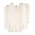 thumbnail image 3 of ADD-303-AG-WH Crystorama Lighting Addis - 2 Light Wall Sconce-14.5 Inch Tall and 14.5 Inch Wide-Aged Brass Finish-White Glass Color, 3 of 7