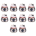 thumbnail image 1 of 10pcs Jewelry Making Material Luck Cat Pendants Alloy Black Keychain Making, 1 of 1