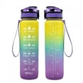 thumbnail image 4 of Clearance! EQWLJWE 32 oz Water Bottle with Time Marker | BPA Free | Leak Proof | Measures How Much Water You Drink | Best Water Bottle to Stay Hydrated All Day, 4 of 9