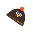 thumbnail image 2 of Gupgi Baby First Thanksgiving Outfits, Striped Rompers + Turkey Hat + Socks, 2 of 9
