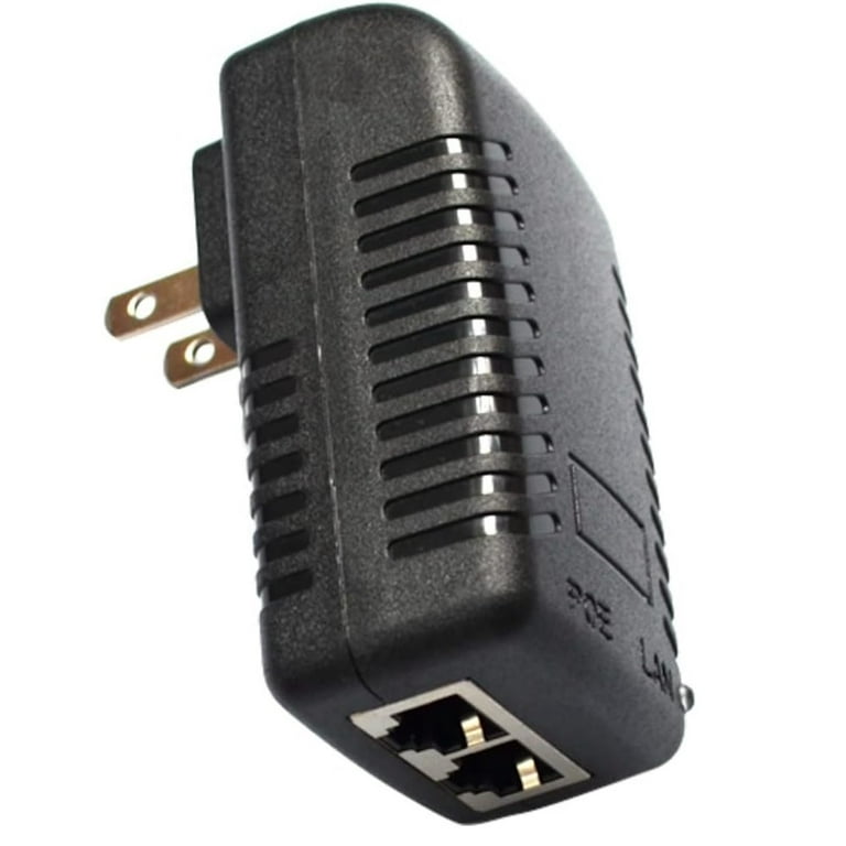 48V 0.5A 24W POE Injector Power Over Ethernet Adapter For 802.3af IP Phone  US Plug