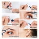 thumbnail image 3 of Juego de manicura, juego de cuidado de uñas de acero inoxidable, cortaúñas profesional 7 en 1, herramienta de aseo para uñas encarnadas, kit de pedicura y cortador de uñas para pies, tijeras gruesas p, 3 of 5