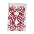 thumbnail image 3 of 6 adornos navideños colgantes de espuma de 6 cm para de , decoración navideña para festivales, fiestas, aniversarios, bodas y paredes. Rosa, 3 of 8