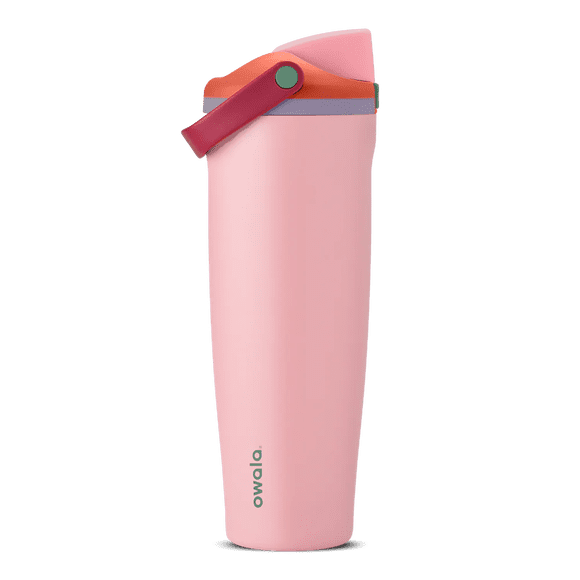 Termo owala FreeSip Sway de 40oz (1.18L) de acero inoxidable térmico Color Sugar High