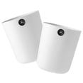 thumbnail image 1 of USHOBE 2Pack White Recycling Bin with Wide Opening Plastic Waste Can for Home Kitchen, 1 of 7
