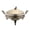 Brass, variant on Stainless Steel Catering Round Chafing Dish,Warmer Chafers Buffet Servers Sets Shabu Shabu Pot Catering Warmer Hotpot Soup Pot Cookware for Kitchen Party Dining Buffet