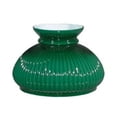 thumbnail image 2 of B&P Lamp® Green Cased Glass Student Style Lamp Shade 10" Fitter for Vintage and Antique Lighting, 2 of 2