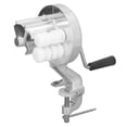 thumbnail image 3 of Noodle Maker, Durable Manual Macaroni Maker Stainless Steel Safe Silver  for Restaurant, 3 of 8
