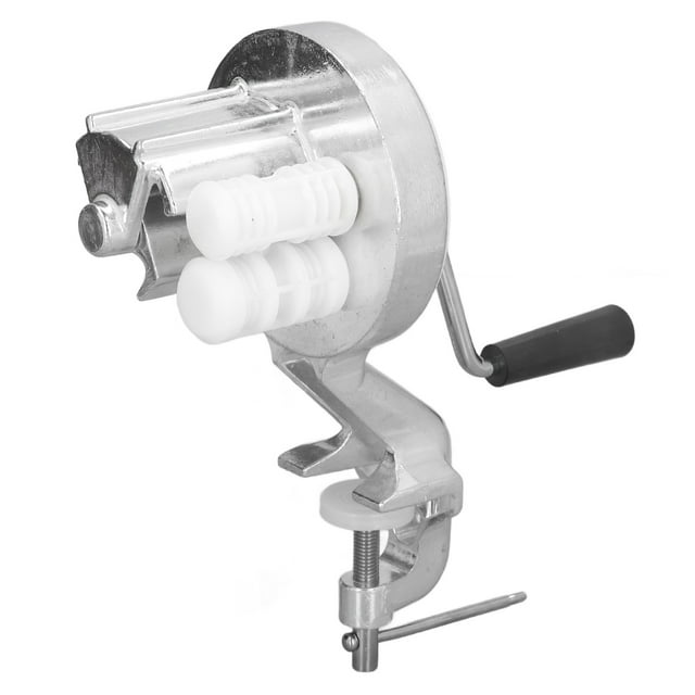 Noodle Maker, Macaroni en Acier Inoxydable Argenté pour Cuisine